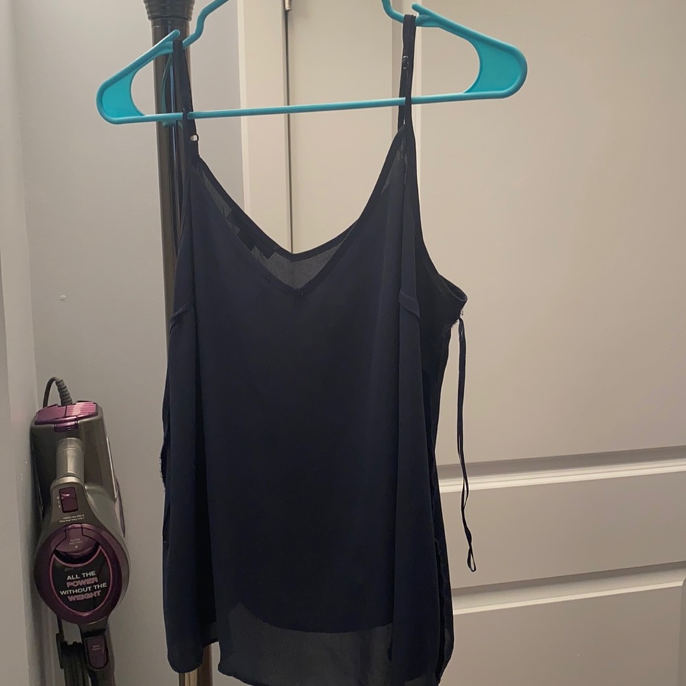 Navy blue shirt